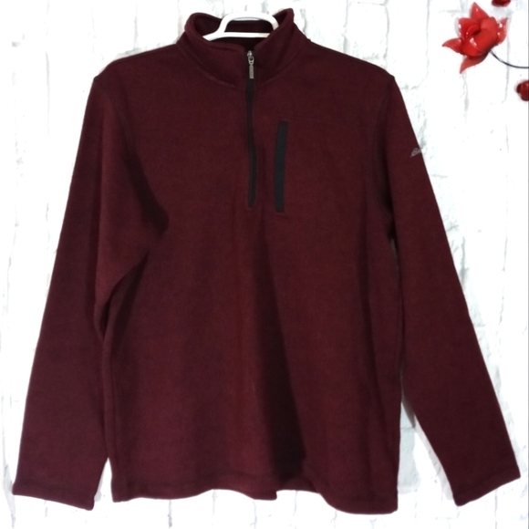 Eddie‎ Bauer 1/4 Zip Pullover Knit Sweater - Picture 1 of 4